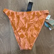 Volcom Women's Blocked Out Skimpy Bikini Bottom Size M