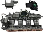 06J133201AS Engine Intake Manifold With Solenoid Valve&Sensor Compatible For Audi A3 Q3 For Golf Passat Compatible For Skoda 2.0 TSI