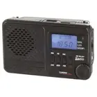 Digitech Portable AM/FM/SW radio with built-in MP3 player and digital clock