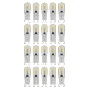 20 X G9 5w Led Dimmable Capsule Bulb Replace Light Lamps Ac220-240v, Warm White