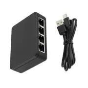 1X RJ45 Splitter 1000Mbps Adapter 1 to 4 Ways LAN Ethernet Splitter Network