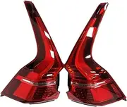 Car Taillights, Compatible for Volvo XC60 Red LED Taillights (1 Pair)