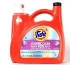 Tide 138 Oz Hygienic Clean Heavy 10X Duty Spring Meadow 89 Loads Detergent