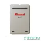Rinnai B26 Continuous Flow Nat Gas Ext Water Heater 26L Preset 50ºC
