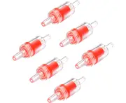 Aquarium Air Pump Check Valve Plastic Check Valve - Red