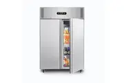 Bromic Upright Fridge - 1300L - 2 Doors - Stainless Steel