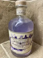 HOPIFICIO Tuscan Apothecary Aromatic Lavender Bubble Bath Luxury Italian Soap