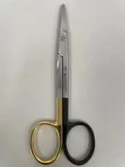 6Mayo Dissecting Scissors 6.3/4", Straight, Tungsten Carbide Supercut Blads,Srtd