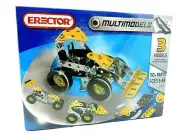 Erector Multimodel 3 Model Set #83 - 110+ Pieces Factory Sealed Age 8+ Free Ship