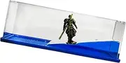 Honsheng Unsinkable Black Myth Wukong Action Figure Fun Toys Enthusiasts Acrylic Paperweight for Car Desk Decorations Liquid Wave Cruise Ship Fluid Drift Bottle Boat in a Box Toys (Gold)