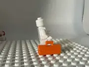 ☀️Lego Minifigure - Orange Lunchbox☀️