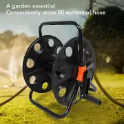 US Garden Hose Reel Professional Reinforced 164.0ft Water Hose Reel Water Hose