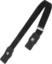 [ANDRESLAD] Elastic Belt for Boys and Girls Girls Boys Buckle Dress Waist Belt Stretchable Belt