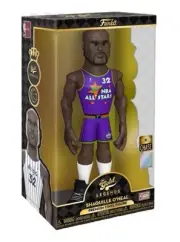 Funko Vinyl Gold NBA Orlando Magic Shaquille O'Neal 12”inch CHASE Figure