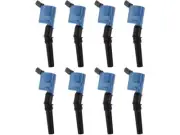 TRQ Ignition Coil Set fits Ford E150 Econoline 1997-2002 71VGKB