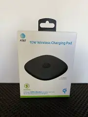 AT&T 10 watt Wireless Charging Pad w/ Charging Cable for all Qi enabled devices