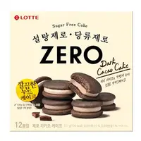 在飛比找蝦皮購物優惠-韓國 樂天 Lotte Zero 零糖 低卡 巧克力派 巧克