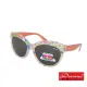 Docomo專業兒童設計款 女童專用防爆偏光太陽眼鏡 可愛透明花框設計 質感橘色鏡腳 超防紫外線UV400