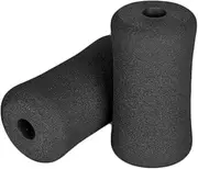 Foam Foot Pads Rollers Set of a Pair for Home Gym Exercise Machines Equipments Replacements with 1 Inch(2.5cm) Rod (Foam 5.71" X 2.95" Od X 0.87" Id)