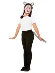 Kids Cat Make Up Costume Kit