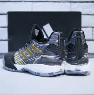 【5折】 Adidas T Mac Millennium 黑金色運動鞋 愛迪達 BOOST 低筒 籃球鞋 男EE3678