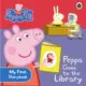 PEPPA PIG PEPPA GOES TO LIBRARY 佩佩豬去圖書館｜粉紅豬小妹故事集【麥克兒童外文書店】