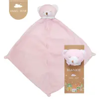在飛比找誠品線上優惠-Angel Dear 嬰兒安撫巾禮盒/ 粉紅熊熊
