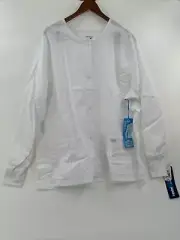 Landau Essentials 7525 XXL Warm Up Jacket Womens Snap Front NWT T84