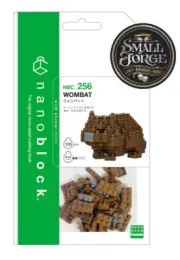 Nanoblock Wombat- NBC-256, Level 2, 100 Pieces, NEW