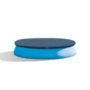 Intex Above Ground Easy Set Outdoor Pool Cover/Protector Round 3.9mx30cm Blue