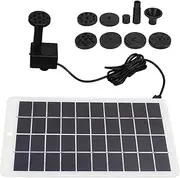Solar Powered Water Pump, 4W High Efficiency Bird Bath Fountain, Outdoor Solar Water Fountain, Monocrystalline Silicon Solar Fountain, Garden Decor Solar Powered Water Pump