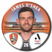ISUZU UTE A-LEAGUE - BRISBANE ROAR - O'SHEA, James