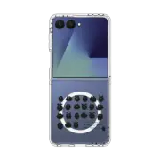 Galaxy Z Flip7 Clear Magnetic Case SOSO DAY