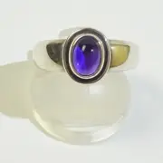 Georg Jensen Ring 46C Amethyst DK Size 53