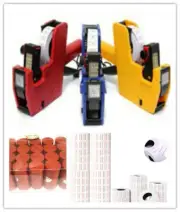 New Mechanism Price Gun Labeller And Ink & Rolls High Quality Price tapes