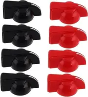 COMPUKAS Sturdy Volume Control Knobs 8pcs Potentiometer for Guitar Keyboard Bass and Audio Equipment