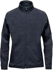 [Stormtech] Womens/Ladies Avalanche Pure Earth Full Zip Fleece Jacket (UK Size: XS) (Navy Heather)