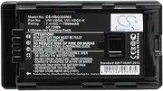 7800mAh 57.72Wh Battery Replacement for Panasonic AG-AC130, AG-AC130A, AG-AC130AEJ, AG-AC130AP, AG-AC160, AG-AC160A, AG-AC160AEJ, AG-AC160AP, AG-HMC150, AG-HMC153MC, AG-HMC40, AG-HMC70, AG-HMR10
