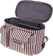 VICASKY Stroller Organizer Bag Durable Stroller Hanging Storage Bag for Travel Stylish Design for Bottles Diapers and Essentials Versatile Accessory for Parents The Go