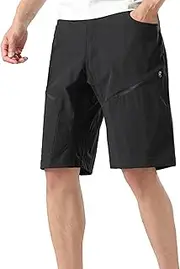 [VhoMes] Men's Summer Outdoor Shorts, Quick Drying Casual Running Shorts with Pockets, Sports Fitness Training Shorts