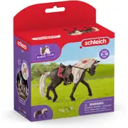 7pc Schleich Horse Club Hannah Animal Action Figure Kids Toy Play Set 5-12y