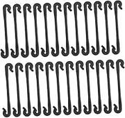 LAPYAPPE 100pcs Plant Fixing Clips for Garden Support Trellis Clips for Grape and Apple Trees Easy to Use Plant Climbing Clamps with Hooks for Kiwi and Melon Fruits