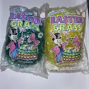 Vintage Easter Grass Yellow and Green NEW Bartholomew B's Made in USA