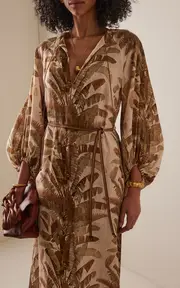 [Zimmermann] Ascension Linen Tunic Midi Dress