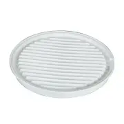 11 in. W x 11 in. L Microwave Bacon/Meat Rack White