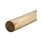100mm 1.8m Pole H4 Treated Pine Round CCA - 1.8m