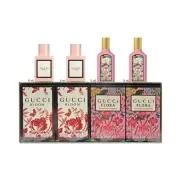 Gucci FLORA & BLOOM SET 5mL Splash Bottle New BOXED Women’s Fragrance Perfume