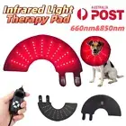 Infrared Light Therapy Elizabethan Collar Pad Belt LED Red Light Relieve Pain AU