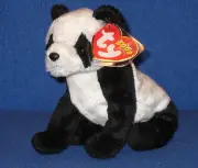 TY CHINA the PANDA BEANIE BABY - MINT with MINT TAG