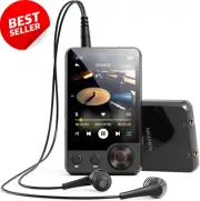 128GB MP3 Player Bluetooth HiFi Speaker Voice Recorder FM Radio Touch Screen